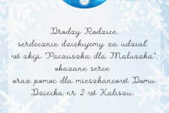 Podziękowania - 2